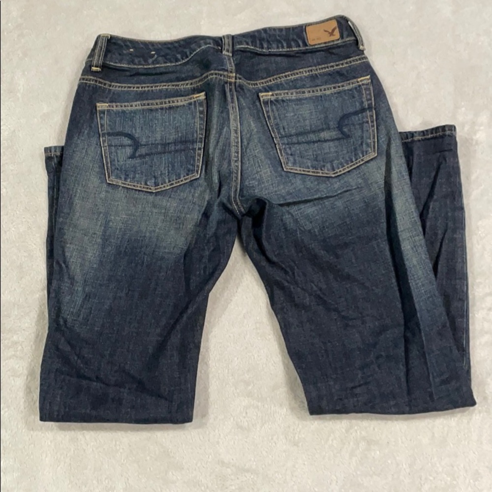 🌟 AE Dark Denim Boyfriend Jeans - Picture 3 of 3